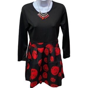 CRFS Black & Red Dress